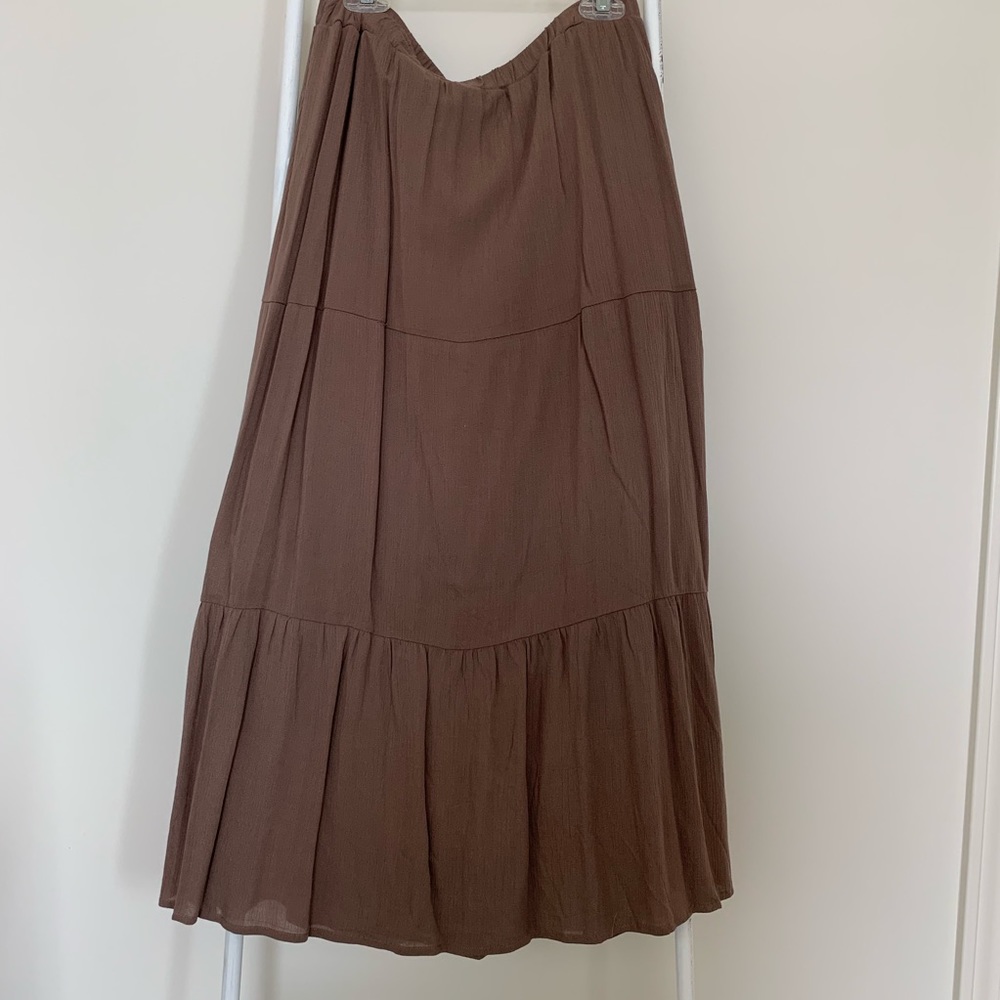 Lightweight Long Boho Skirt